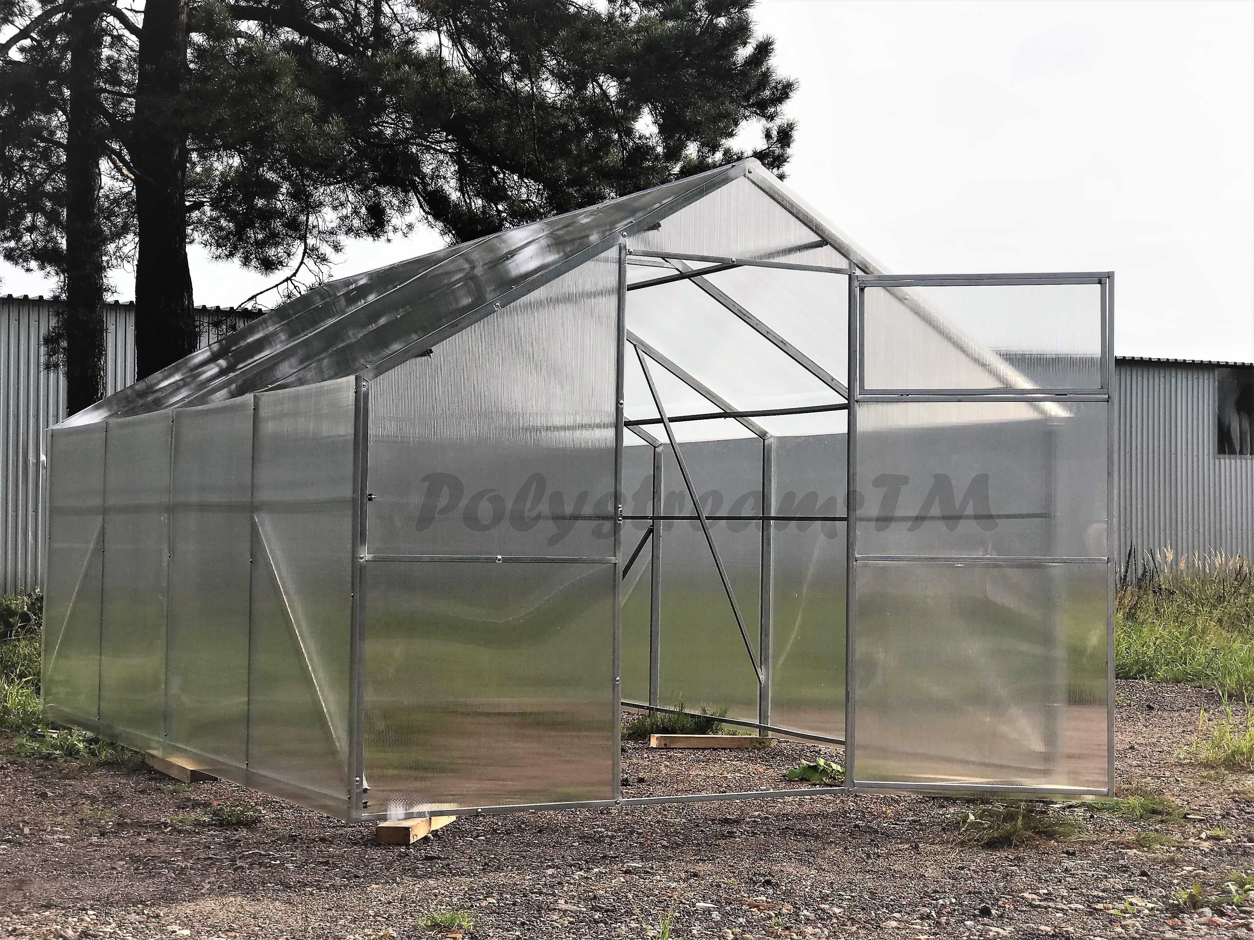 Двускатная теплица Садовод Кантри